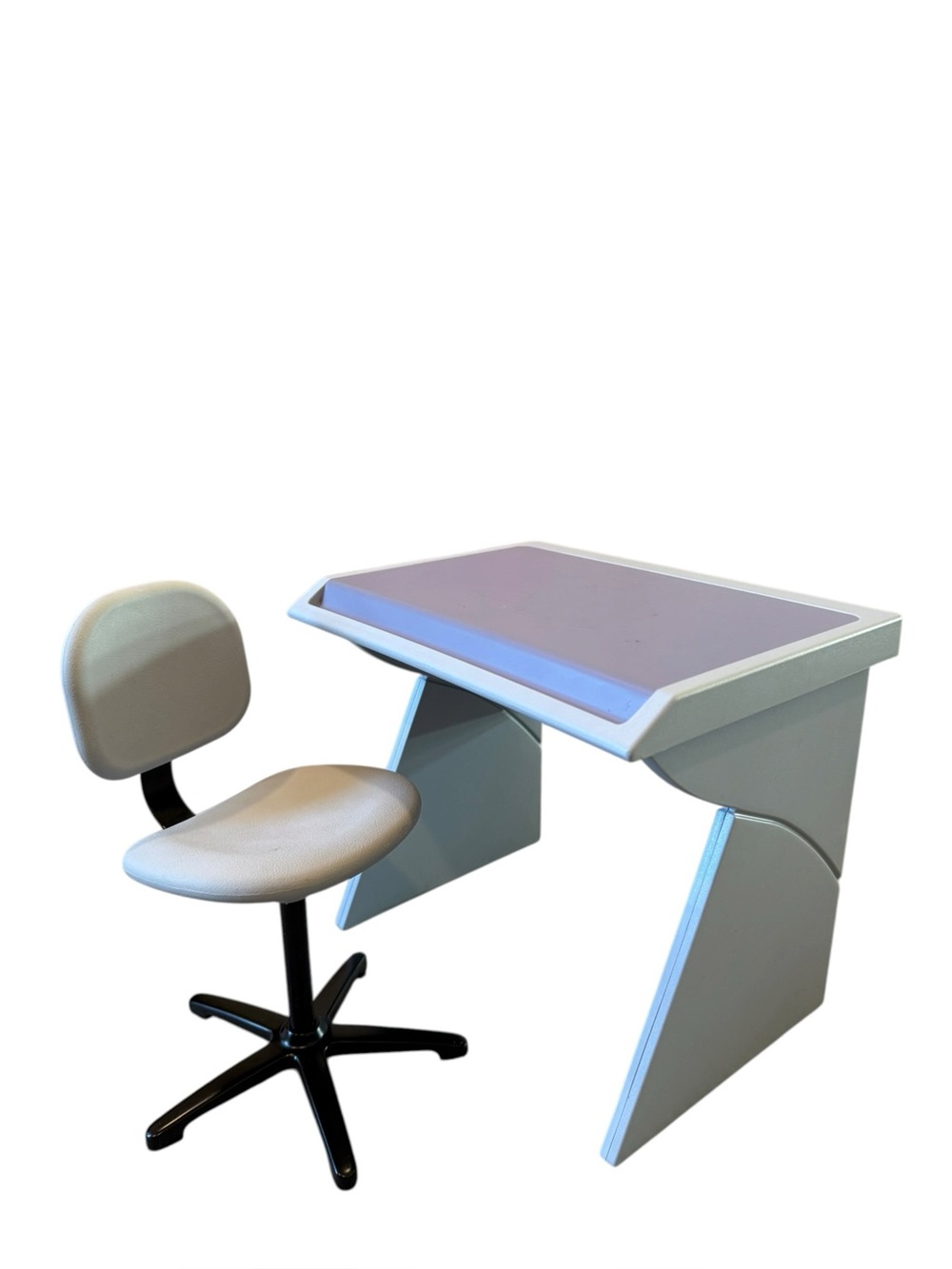 American Girl doll computer desk and swivel chair